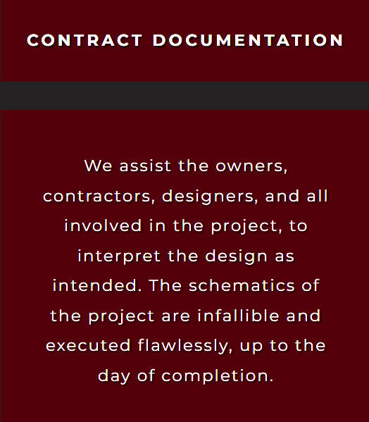 contract documentation contract documentation